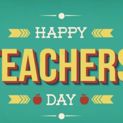 teachers, day message